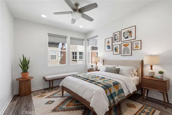 Third bedroom (Virtually staged)