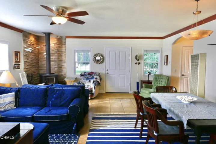 Combo Living and Dining Area