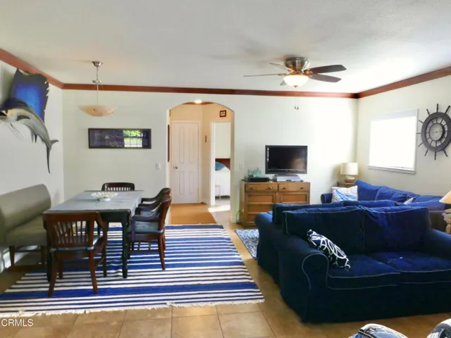 Living Room and Dining Area