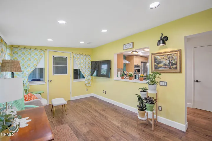 Sunroom door to Patio