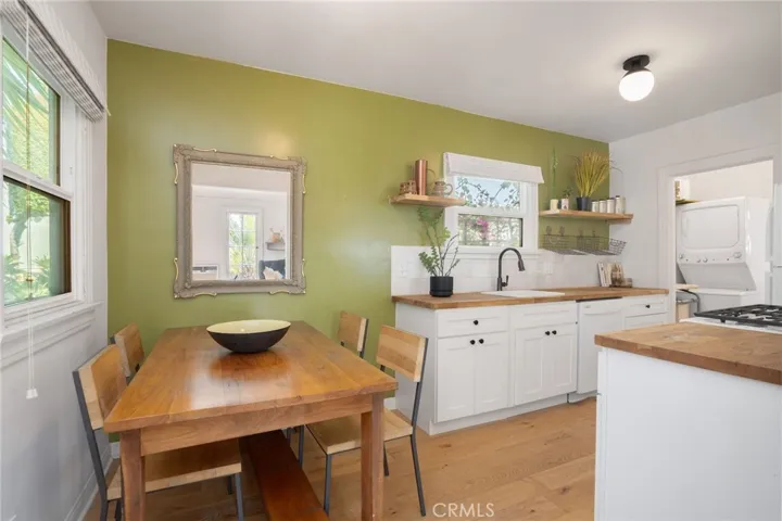 Dining room, kitchen