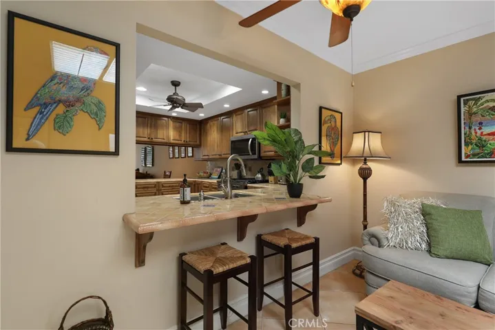 Pass-through kitchen