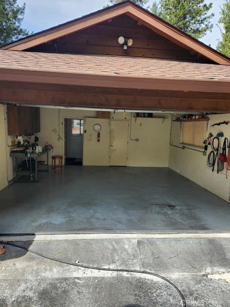 Inside Garage