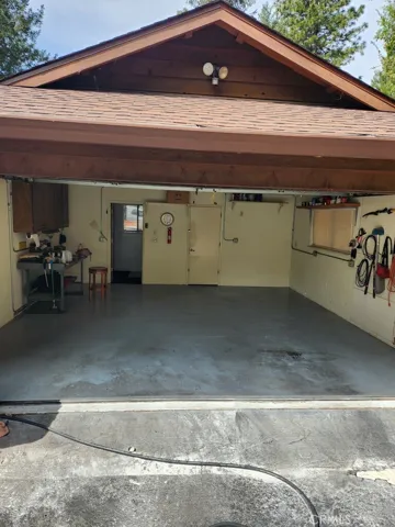 Inside Garage