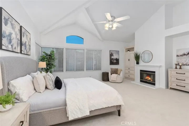 Fire Virtually Edited | Primary Bedroom