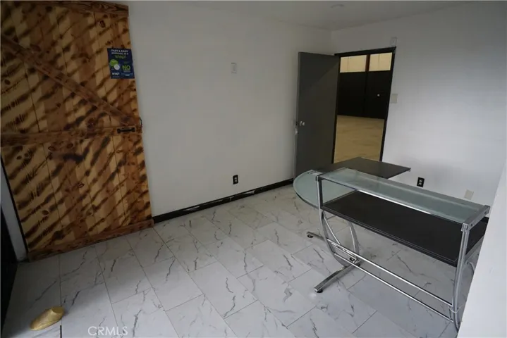 Office looking towards the warehouse.