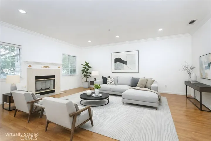 Living Room - Virtually Staged