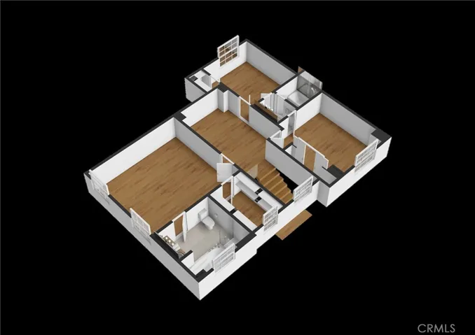 Upper Level - 3D Floor Plan