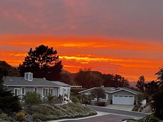 Sunset over Camino Hills