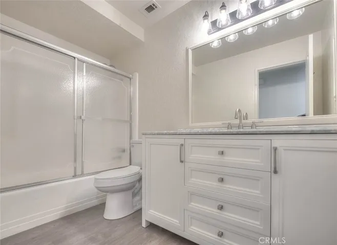 Hall/Guest Full Bathroom with New Vanity