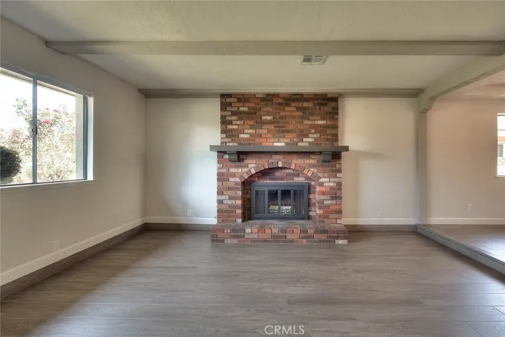 Brick Fireplace