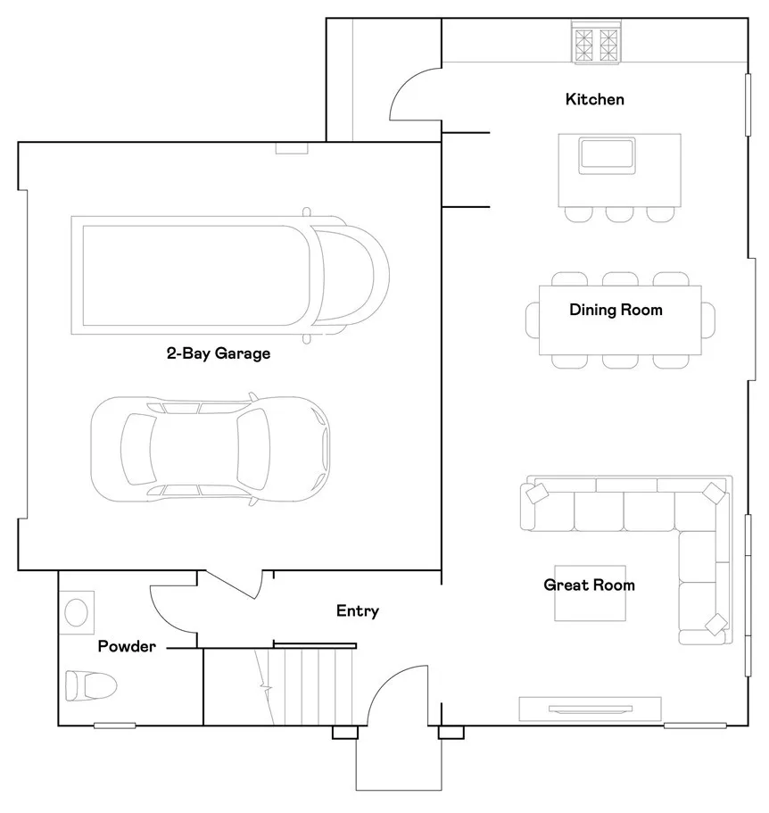 Level 1 floorplan