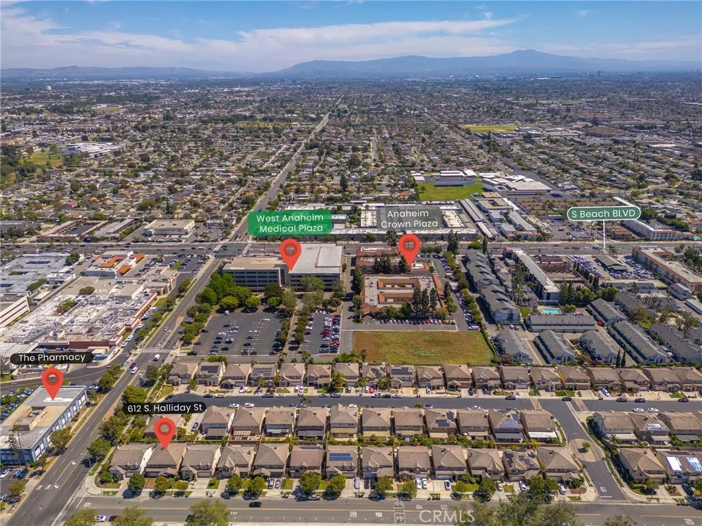 AERIAL SURROUNDING AREA/ BEACH BLVD