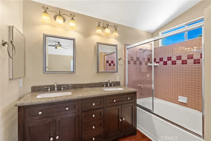 2nd Primary Bathroom With Dual Sinks And Shower/Tub Combination