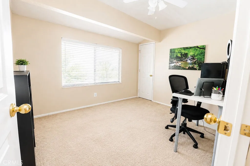 Bedroom $1 being used as office