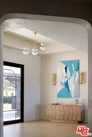 Looking Out To Front Door