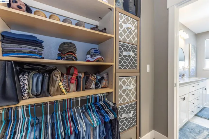 Primary Walk In Closet