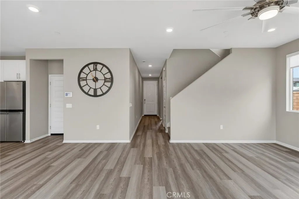 Family Room - Luxury Vinyl Flooring - Hallway to Front Door