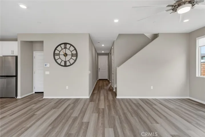 Family Room - Luxury Vinyl Flooring - Hallway to Front Door