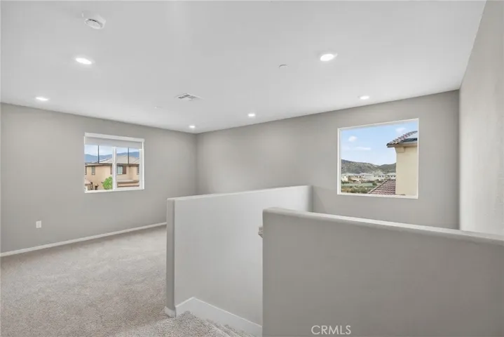 Looking into Bonus Room from the stairs