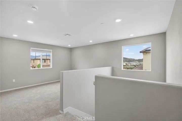 Looking into Bonus Room from the stairs