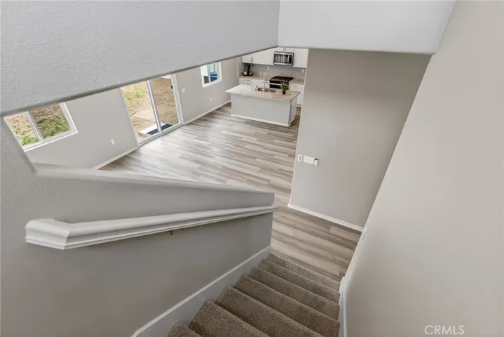 Looking into Kitchen area