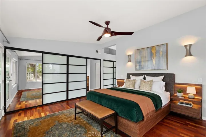 Room is digitally staged