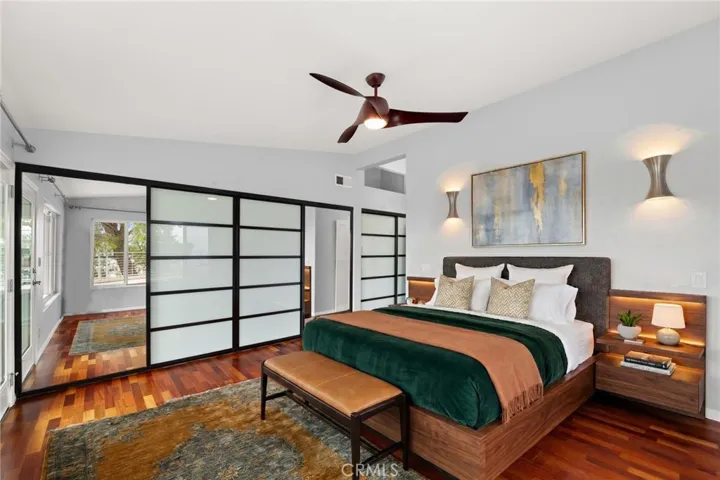 Room is digitally staged