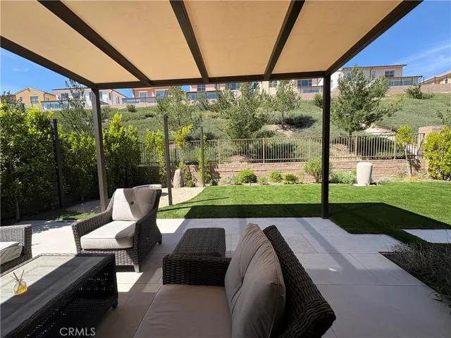 Backyard Seating Area