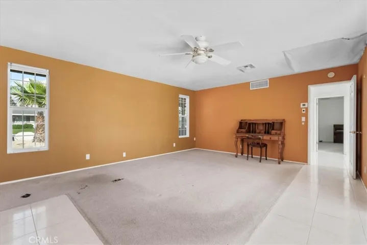 Bed 3/Drywall Roof damage