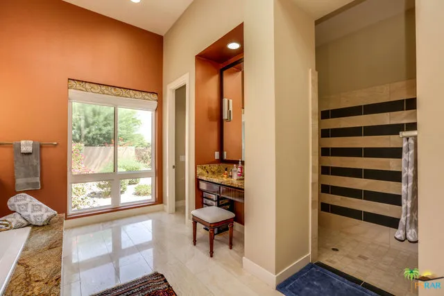 Huge Shower & Vanity