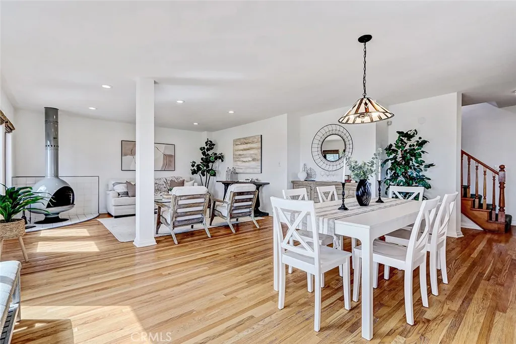 View from the breakfast area off the kitchen with tons of natural light