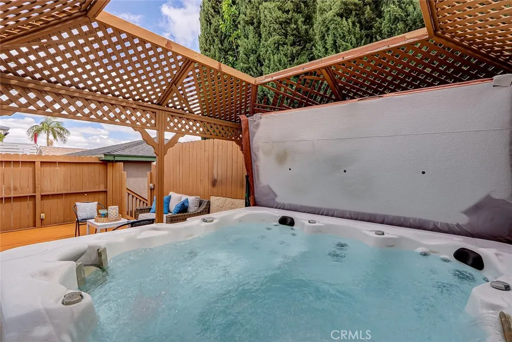 Spa and gazebo