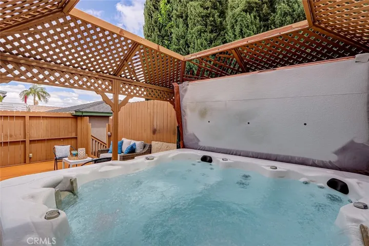 Spa and gazebo
