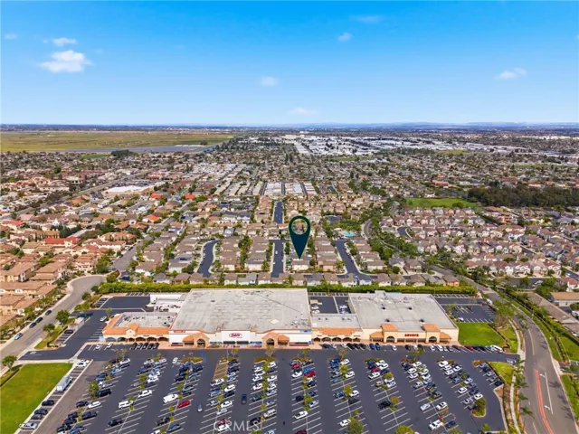 Aerial view showcasing the home’s location within the SummerLane community.