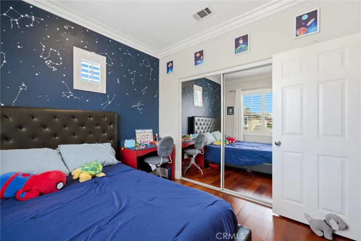 Clean and comfortable space with a neutral palette ready to personalize.