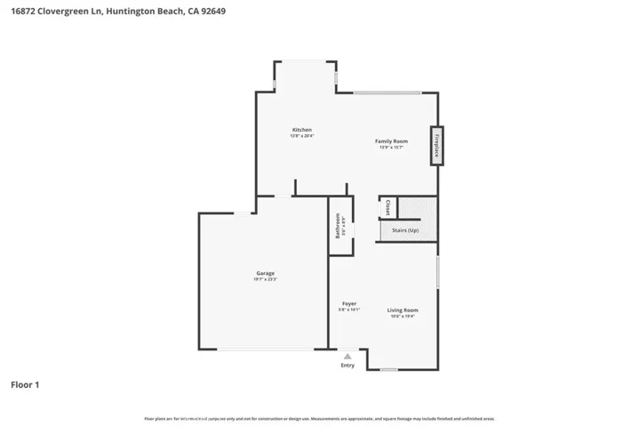 1st Floor Plan!