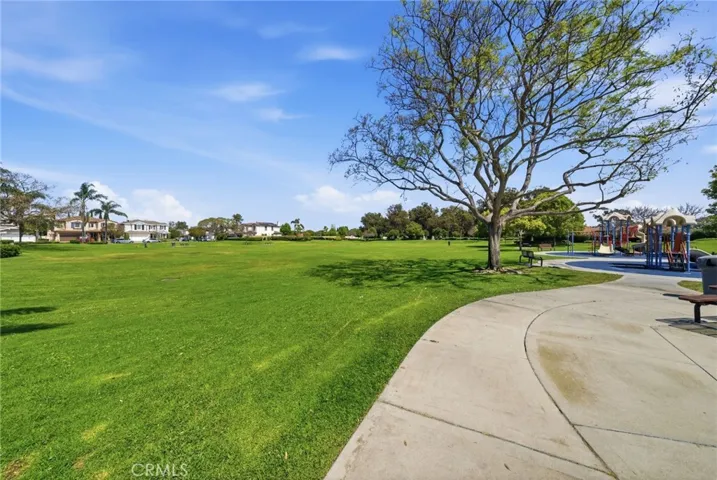 Park and greenbelt areas provide space for outdoor activities and gatherings.
