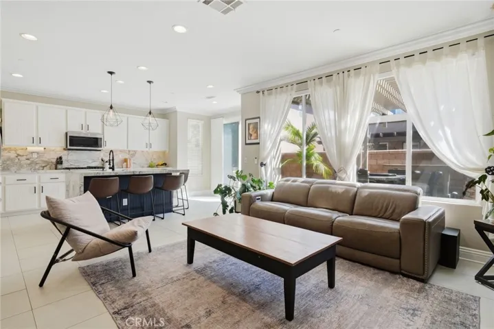 Comfortable gathering space designed for everyday living and entertaining.