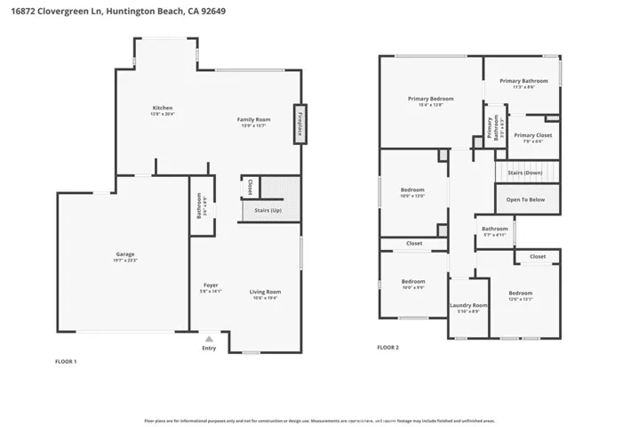 Combined Floor Plan!