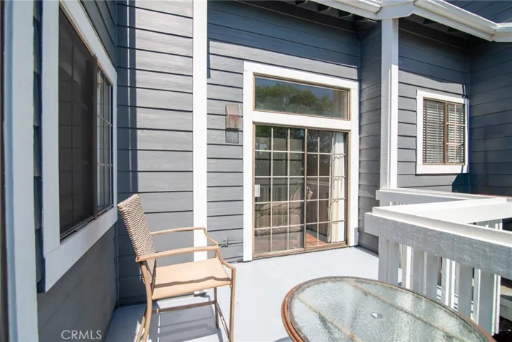 A third view of the balcony.