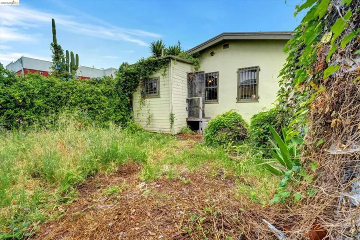 View of side of property with stucco siding