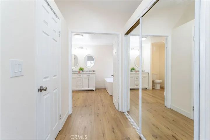 2 Closets in Primary Suite