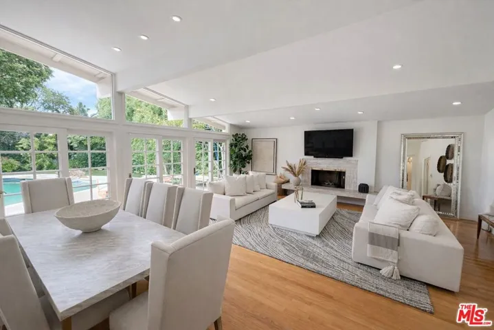 Modern elegance in an open spa