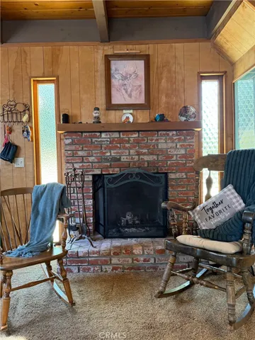 Fireplace located in Living Room