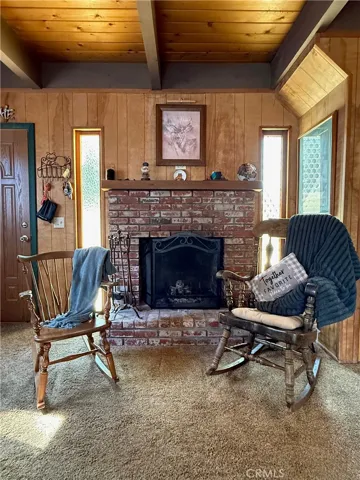 Fireplace located in Living Room