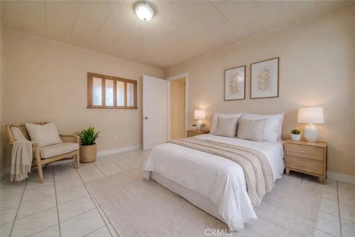 Single Story Front House Bedroom #1-Virtually Staged