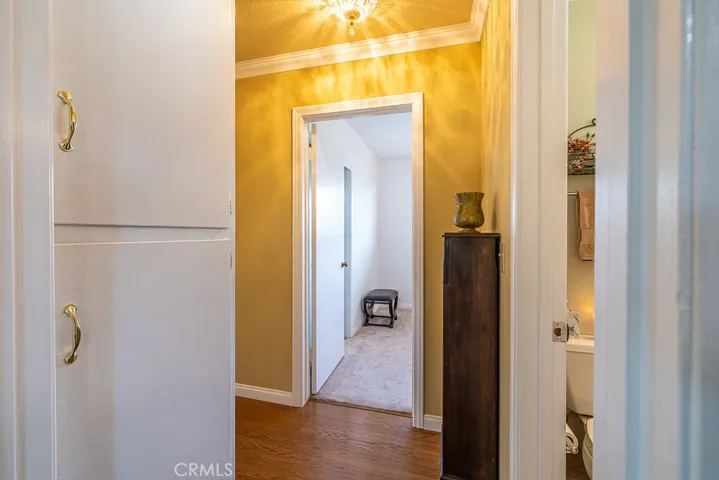Linen Cabinets in the Hallway