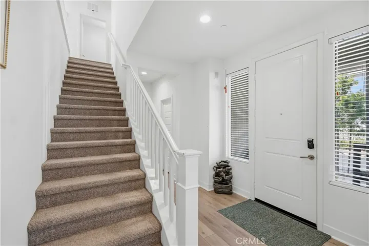 upstairs has 4 bedrooms