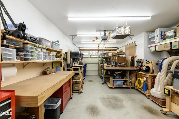 Garage is larger than some models